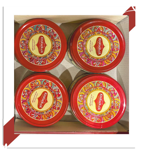 Pack of Four Sohan Halwa(N.weight 700g)